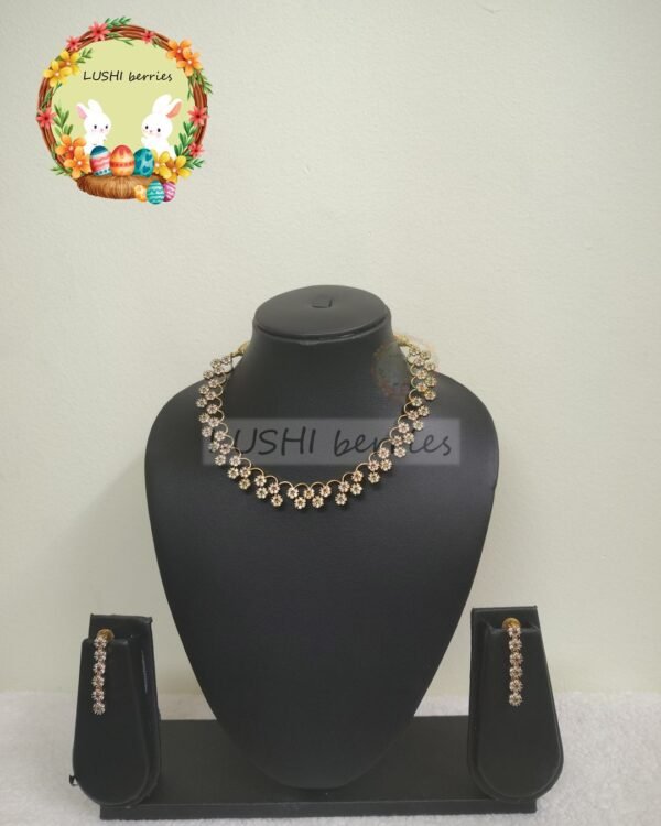 CZ Stone Choker Set