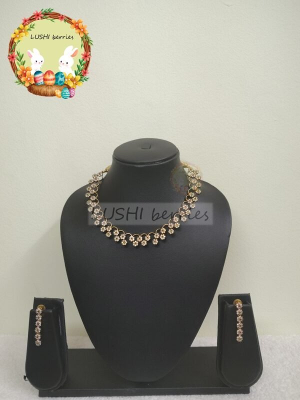 CZ Stone Choker Set