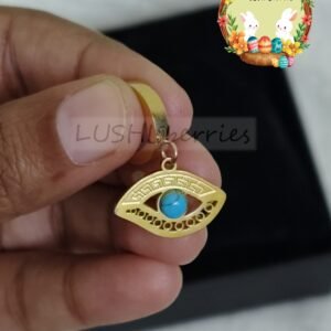 Evil Eye Huggie Hoops 2