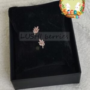 Leaf Sprig Studs 2