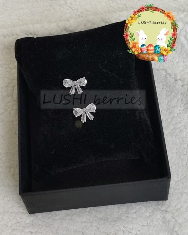 Crystal Bow Studs