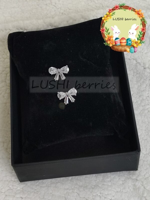 Crystal Bow Studs