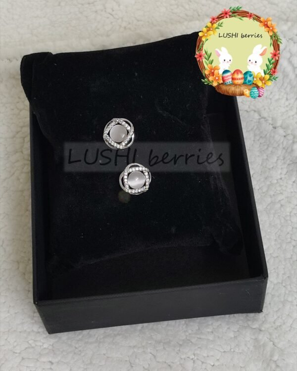 Halo Stone Studs