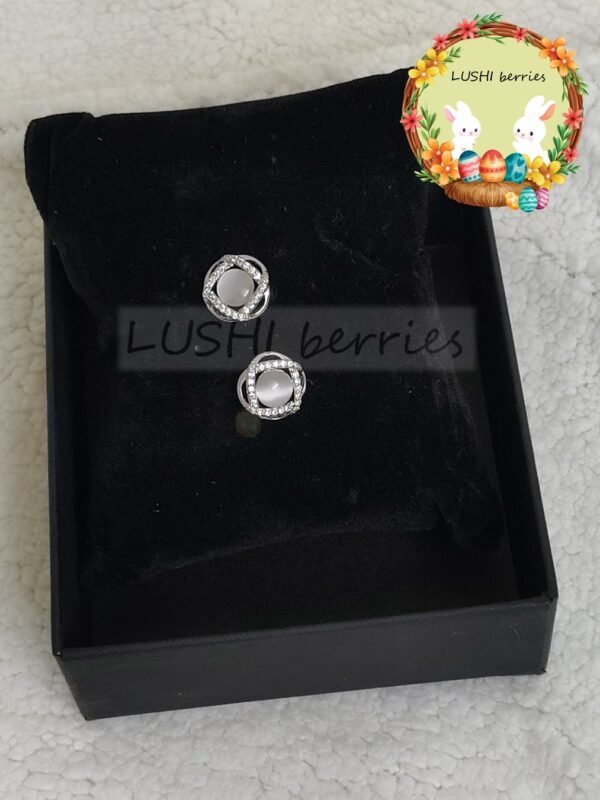 Halo Stone Studs
